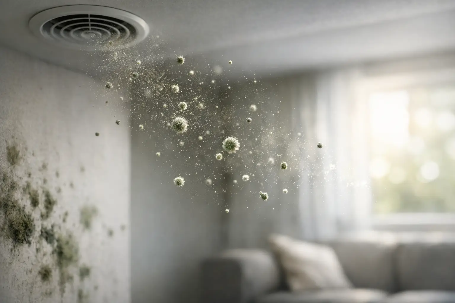 How to Tell if Mold Is Airborne