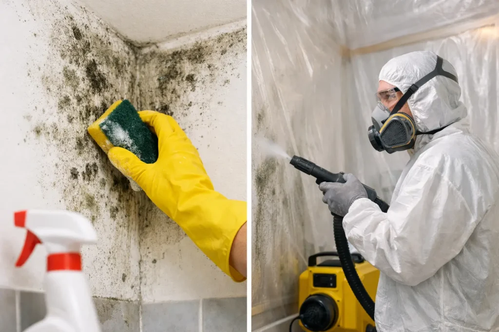 Mold Removal Versus Mold Remediation
