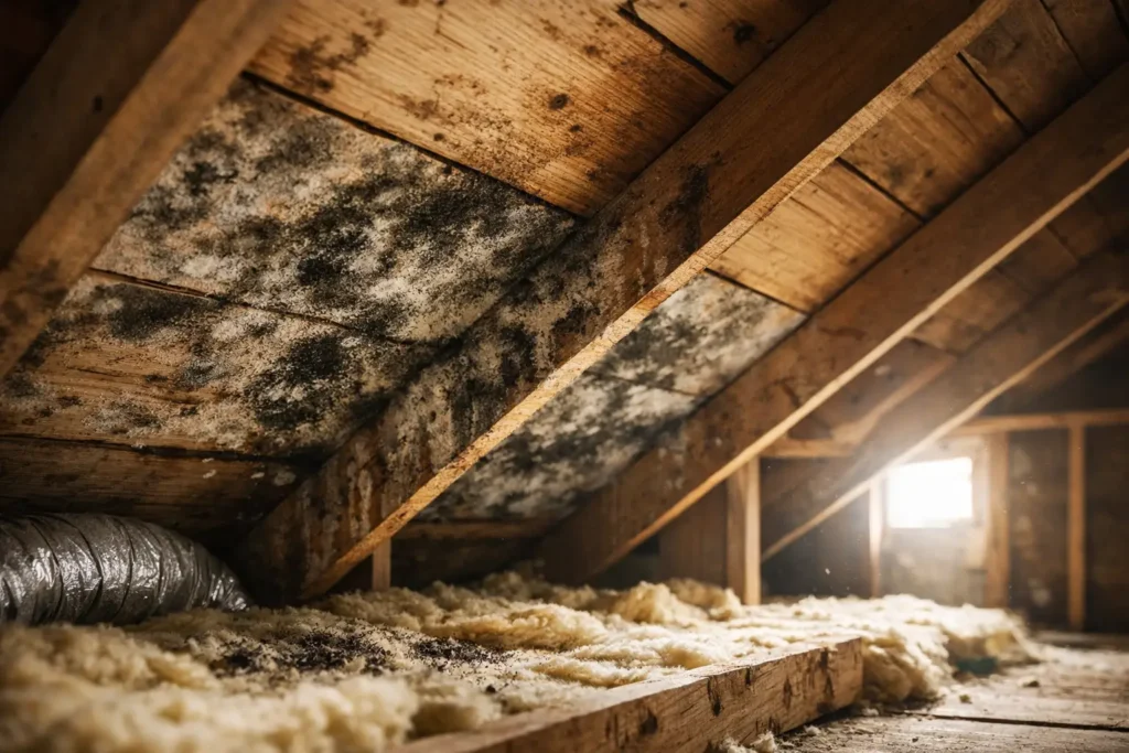 What Causes Mold in Attic Spaces?