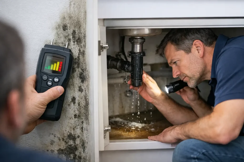 How to Find Moisture Source Before Mold Spreads