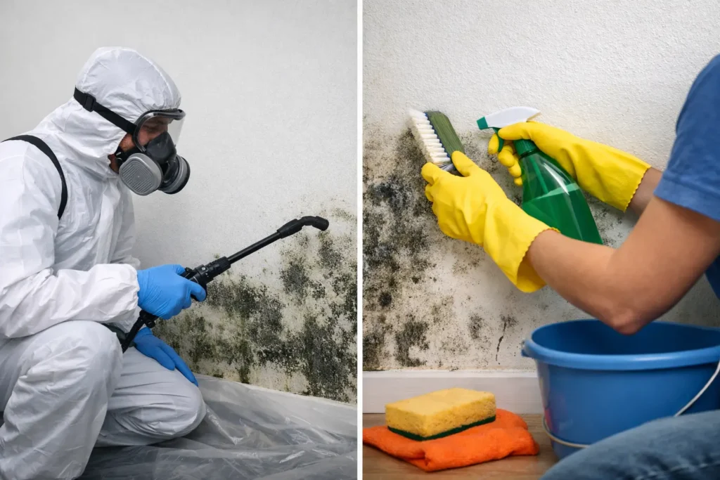 Professional Mold Removal Versus DIY