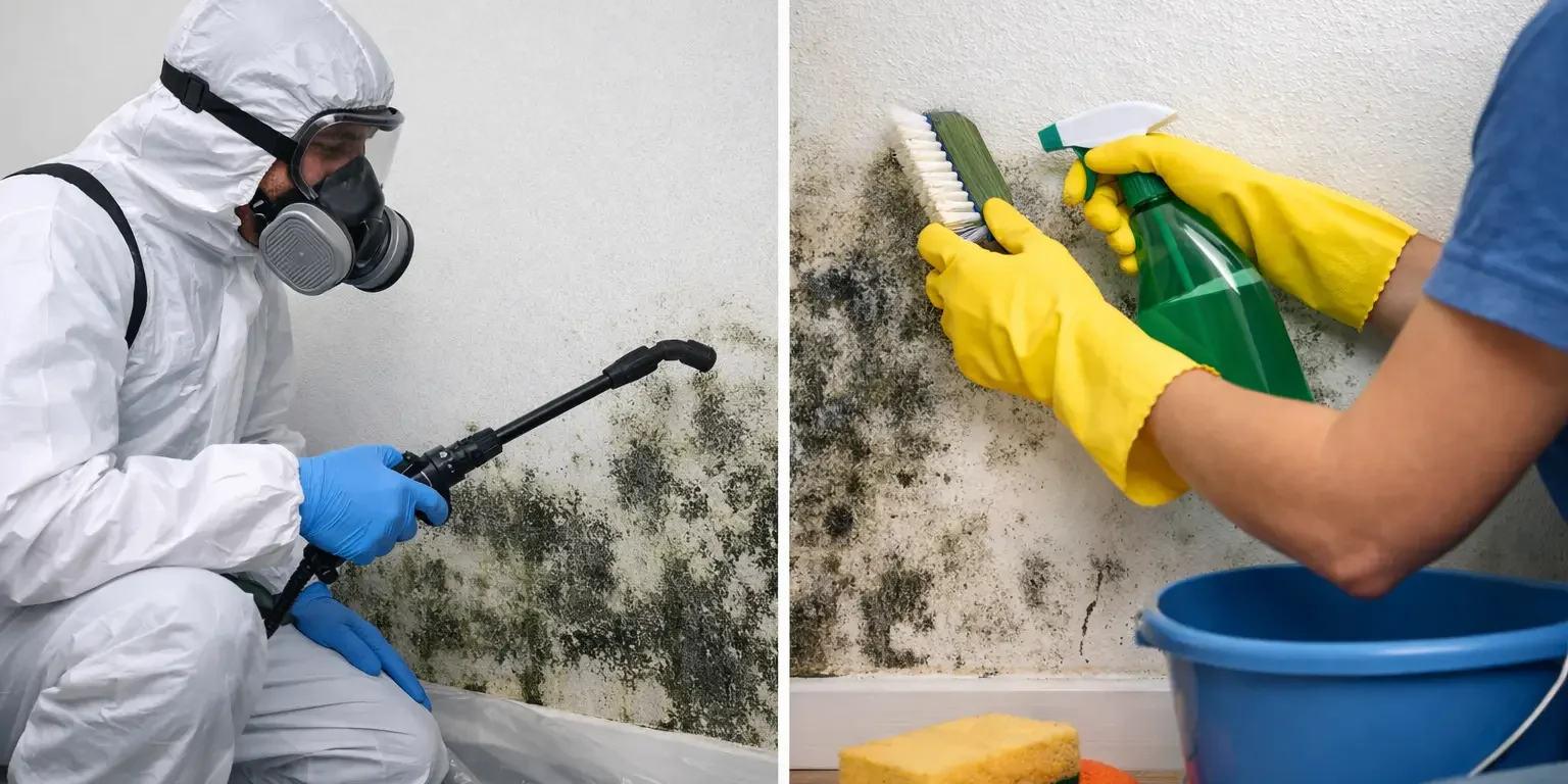Professional Mold Removal Versus DIY