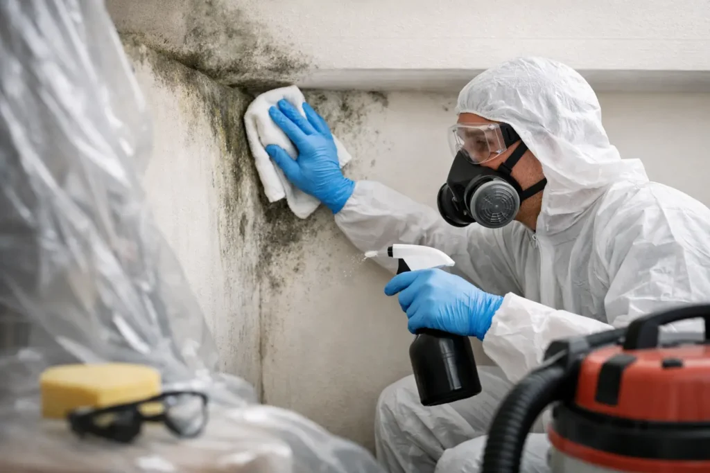 How to Remove Mold Safely Without Spreading It