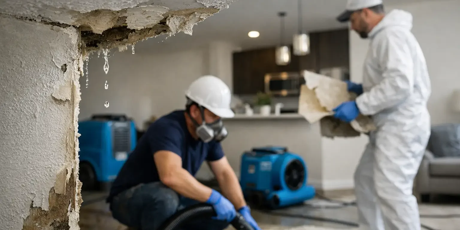 Apartment Leak Remediation After Water Damage