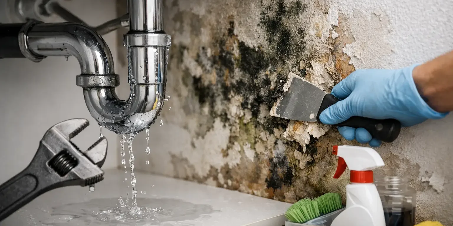 How to Address Mold After a Plumbing Leak How to Address Mold After a Plumbing Leak
