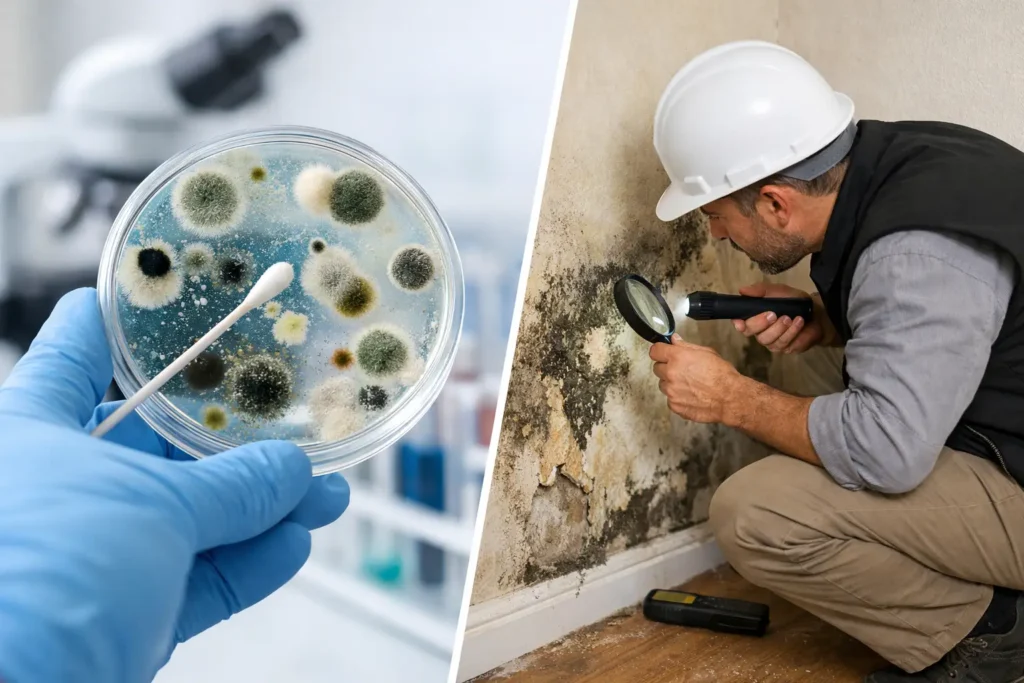 Mold Testing Versus Inspection Explained