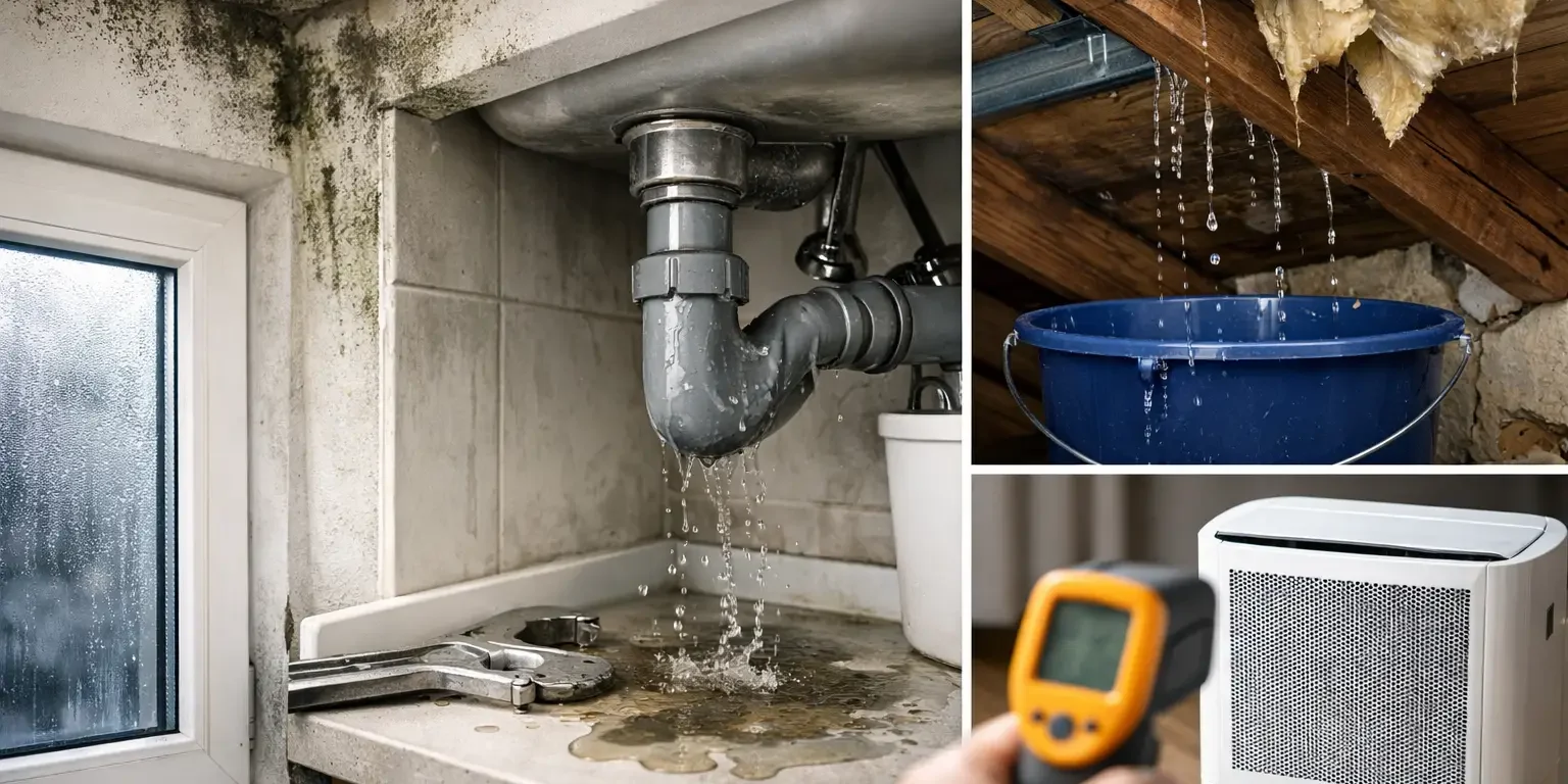 Top Causes of Indoor Mold in Homes and Buildings