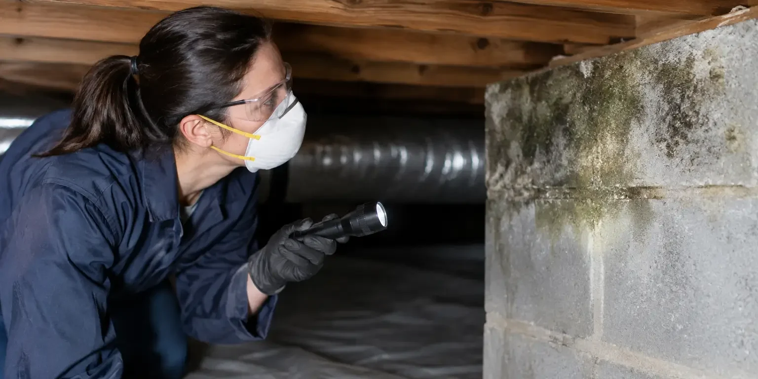 How to Inspect Crawlspace Mold Without Risk